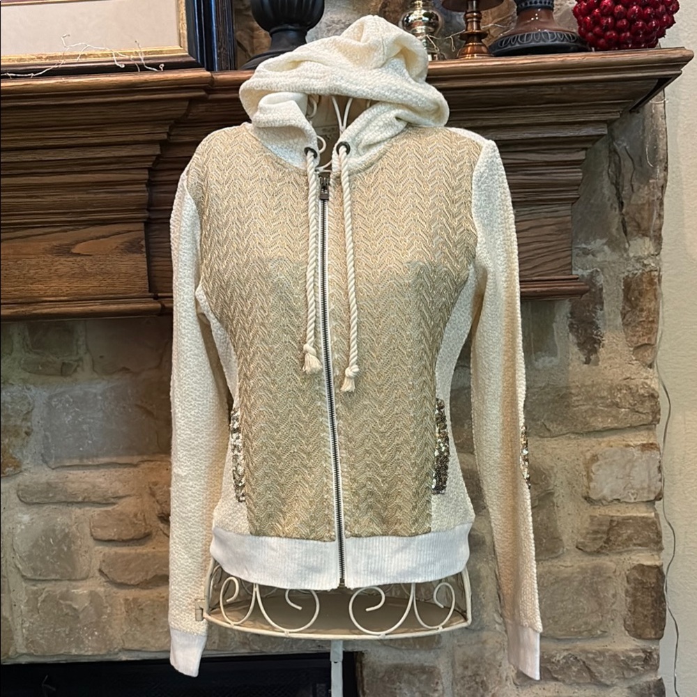 MISS ME Hooded Sweater/Jacket